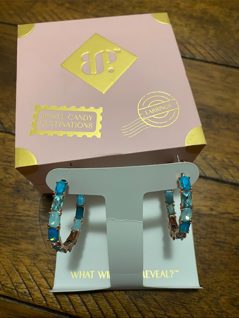 Bomb Party Jewel Candy Earrings - Santa Fe Dreams -Rose Gold - Above it All